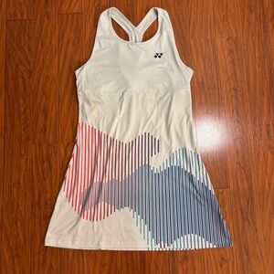 Yonex Racerback Light Blue Athletic Tennis Dress Womens Large